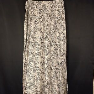 Leopard Maxi Skirt